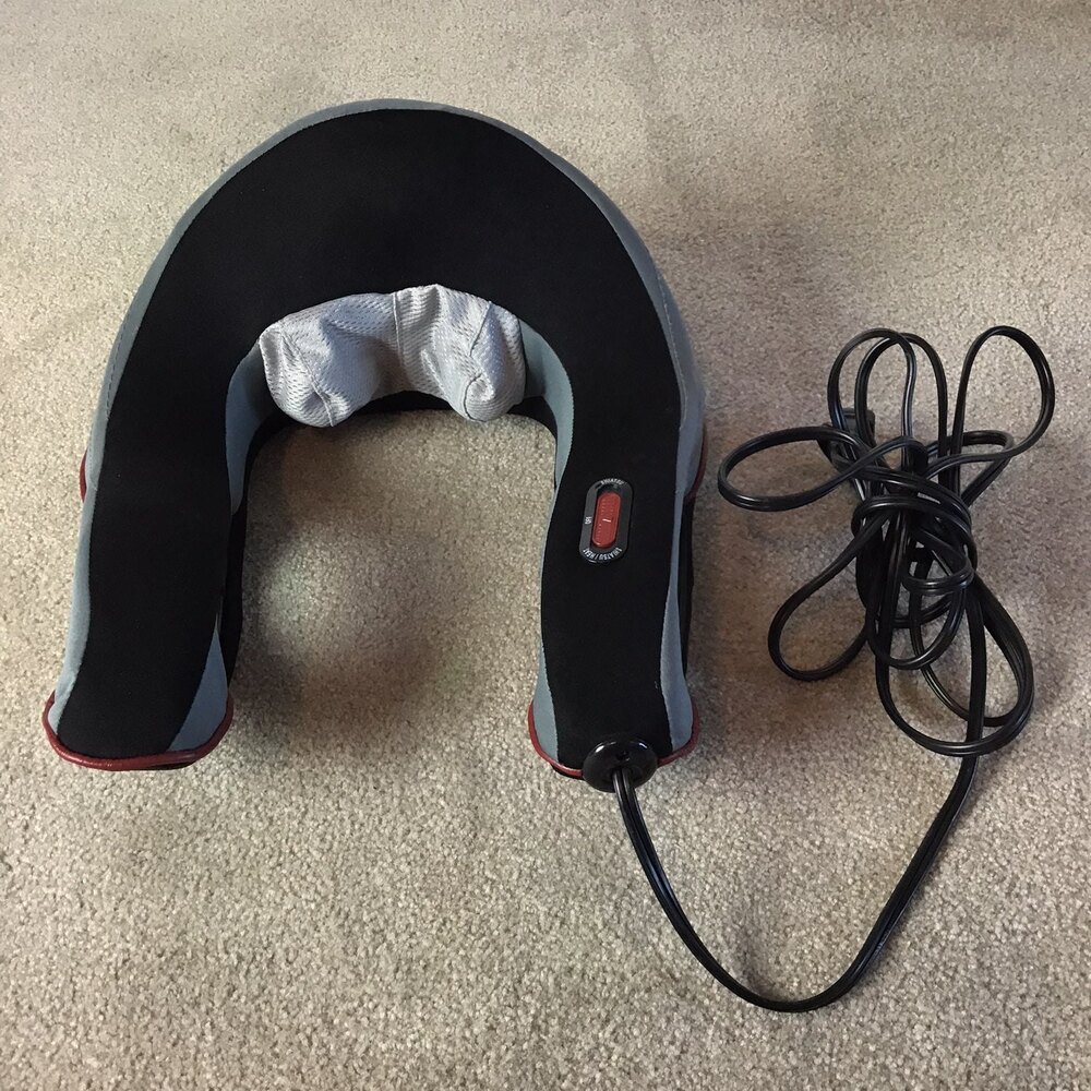Homedics Shiatsu Neck Massager with Heat Black